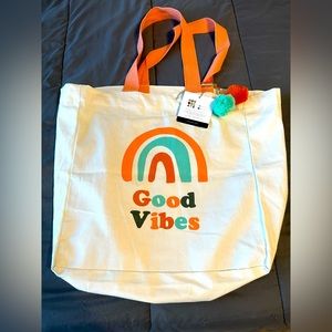 Beautiful canvas reusable bag